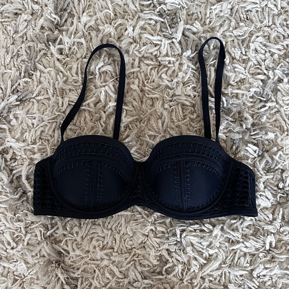 triangl swimwear Black Bikini Top